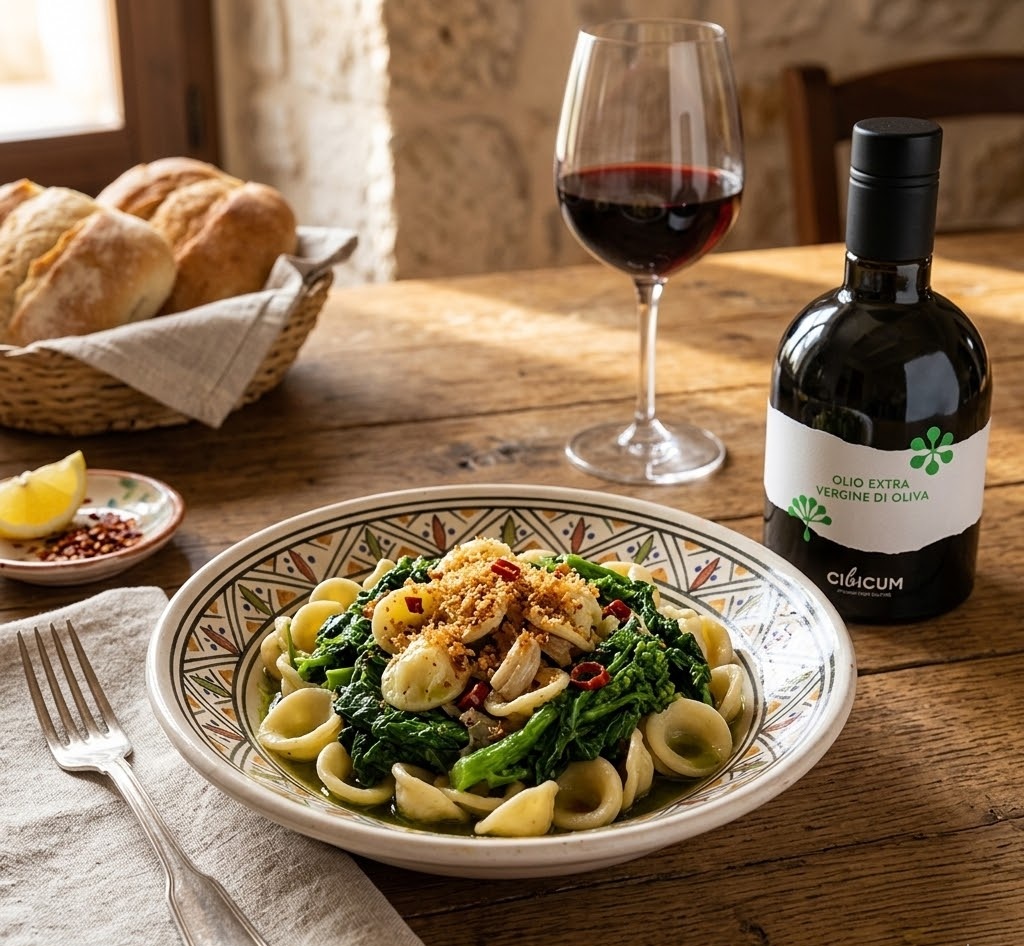 Orecchiette con cime di rapa